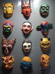 set of masks