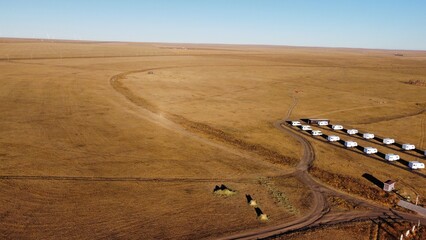 landscape of the grassland