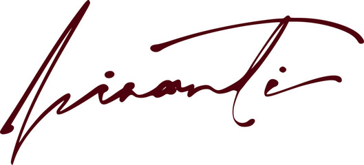 signature series K design illustration