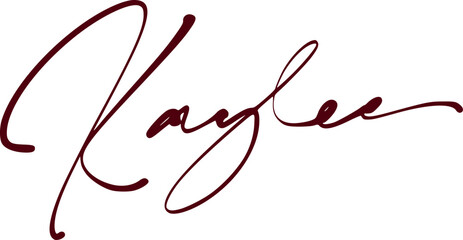 signature series K design illustration