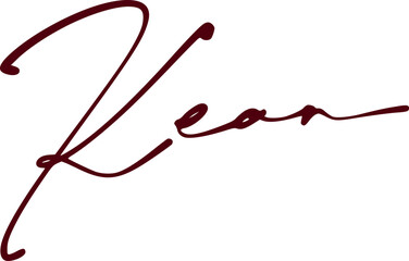 signature series K design illustration