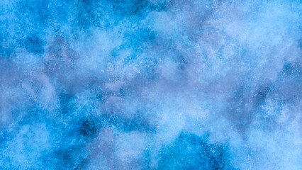 Beautiful Blue Watercolor Background.