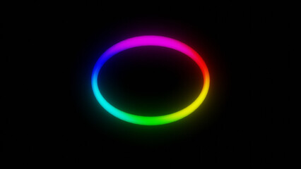 iris glow circle