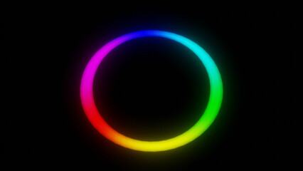 iris glow circle
