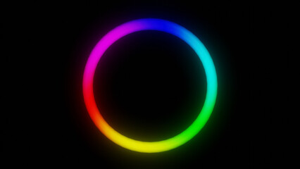 iris glow circle