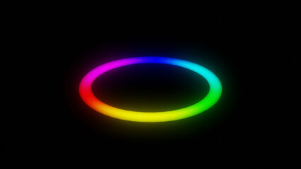 iris glow circle