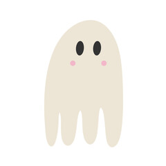 Simple and cute Halloween ghost