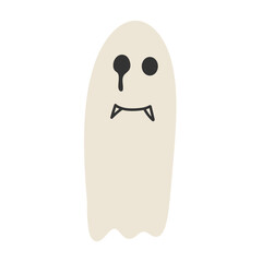 Simple and cute Halloween ghost