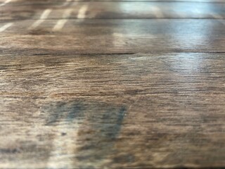  Close up of blown wood with sun light, texture and background.