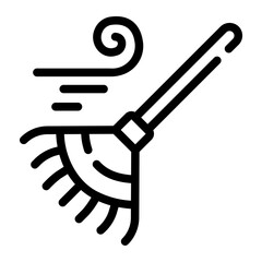 rake Line Icon