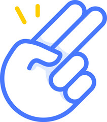 the pleaser hand emoji sticker icon