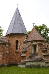 The present Protestant village church in Ludorf is a protected monument octagonal church in the...