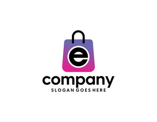 Online Shop Logo designs Template. Illustration vector graphic of shopping cart and shop bag combination logo design concept.