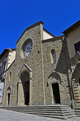 Obraz premium Sansepolcro, la Concattedrale di San Giovanni Evangelista - Arezzo