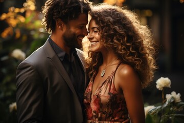 Person placing a gentle kiss on their partners forehead - stock photography concepts