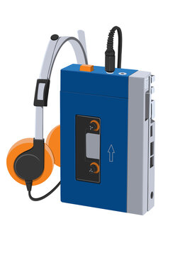 walkman illustration