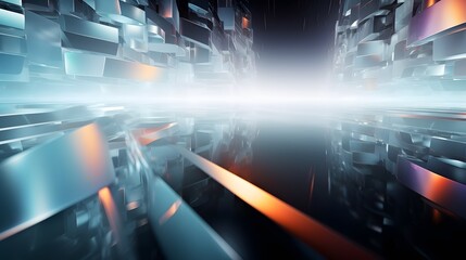 cybersport abstract background Scene for advertising, technology, showcase, banner, game, sport, cosmetic, business, metaverse. Sci-Fi, Generative AI