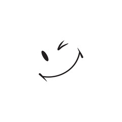 Smile graphic printed design illustration