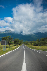 road in the mountains