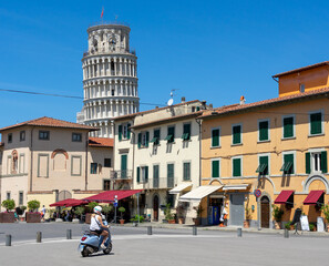 piazza dei miracoli city of pisa ,italy