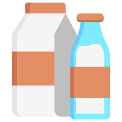 milk icon often used in design, websites, or applications, banner, flyer to convey specific concepts related to healthy food.