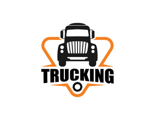 truck logo template