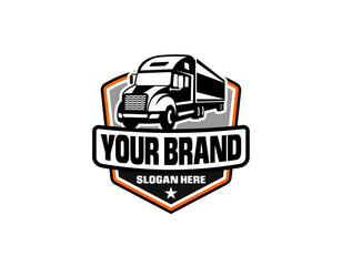 Truck logo template