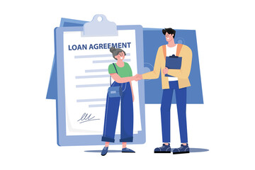 Man With The Loan Agreement