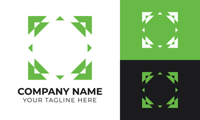 Corporate creative modern minimal business logo design template for your company