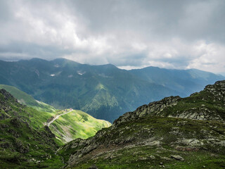fogarasi hegyek - gerinctúra , Erdély 