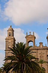 Fototapeta na wymiar Santa Ana Cathedral in Vegueta Borough, Las Palmas de Gran Canaria, Spain