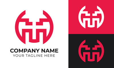 Creative modern minimal business logo design template for your company