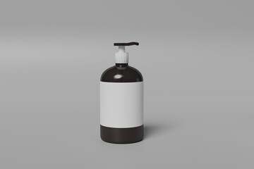 cosmetic bottle mockup