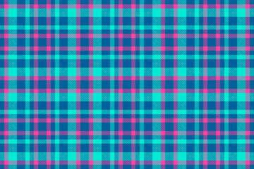 Vector texture plaid of check pattern tartan with a textile fabric background seamless.