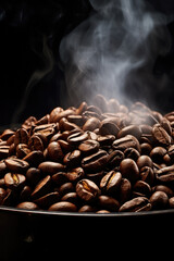 Coffee Beans Abstract Background