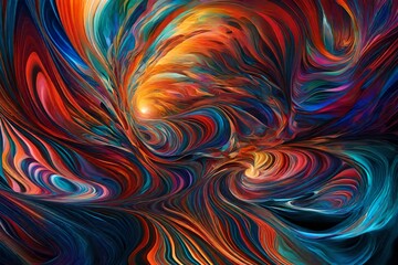 fractal burst background