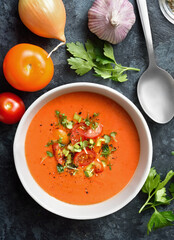 Tomato Gazpacho soup