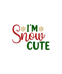 Fototapeta premium Christmas SVG Bundle, Christmas SVG, Winter svg, Santa SVG, Holiday, Merry Christmas, Elf svg, Funny Christmas Shirt, Cut File for Cricut