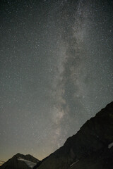 milky way over the hochwilde