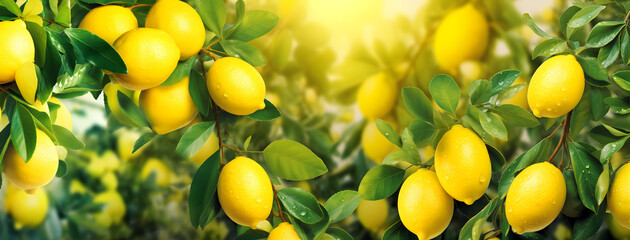 Vibrant Lemon Background: Bright, Abstract, and Sunny