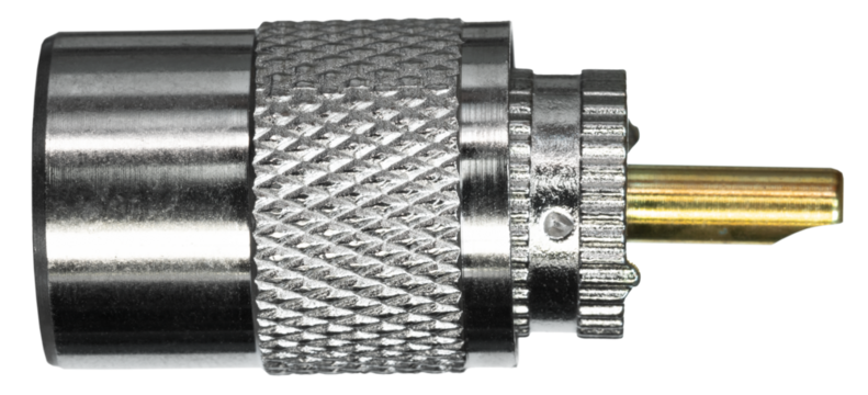 Isolated PL-259 that has yet to be wired