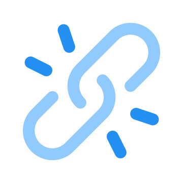 unlink flat icon