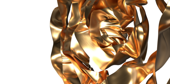 Gold black abstract background with golden lines. Background