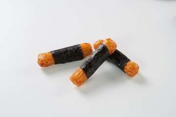 煎餅　白背景イメージ