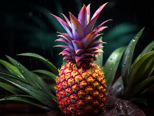 Fototapeta premium pineapple Background