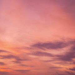 Dramatic sunrise in the sky background