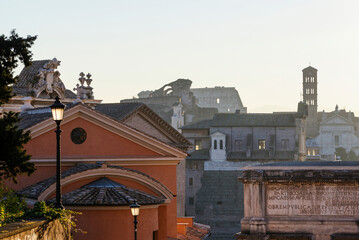 Ruines du Forum Romain à Rome