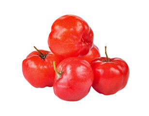 Ripe thai cherry on transparent png