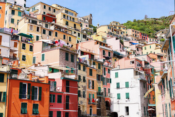 Riomagiore village of Cinque Terre in Italy.