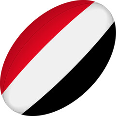 Yemen rugby ball.